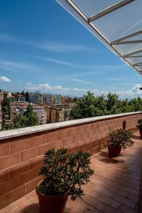 Attico Per Quattro Persone Sulla Nomentana, Wi-Fi, Aria Condizionata Apartment Rome